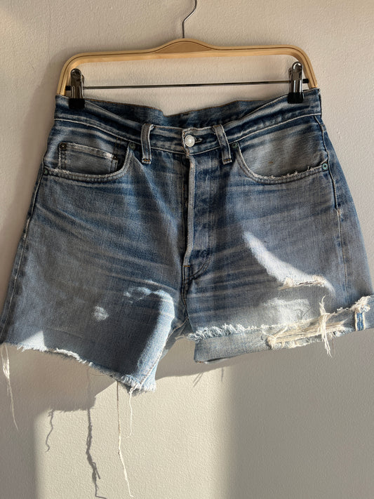 Vintage 1970’s Levi’s 501 Selvedge Denim Shorts
