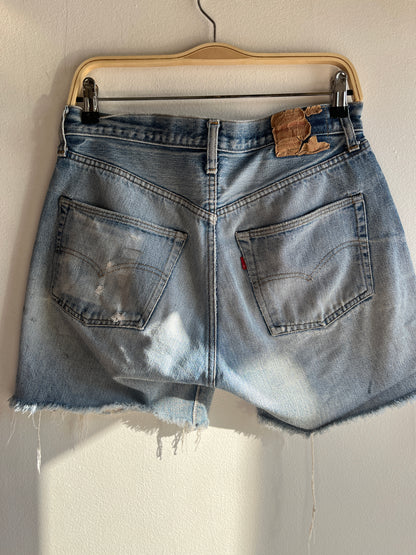Vintage 1970’s Levi’s 501 Selvedge Denim Shorts