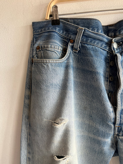 Vintage 1980’s Levi’s 501 Selvedge Denim Jeans - La Lovely Vintage 