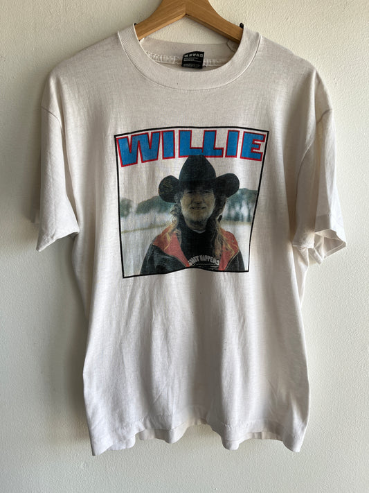 Vintage 1991 Willie Nelson Tour T-Shirt - La Lovely Vintage 