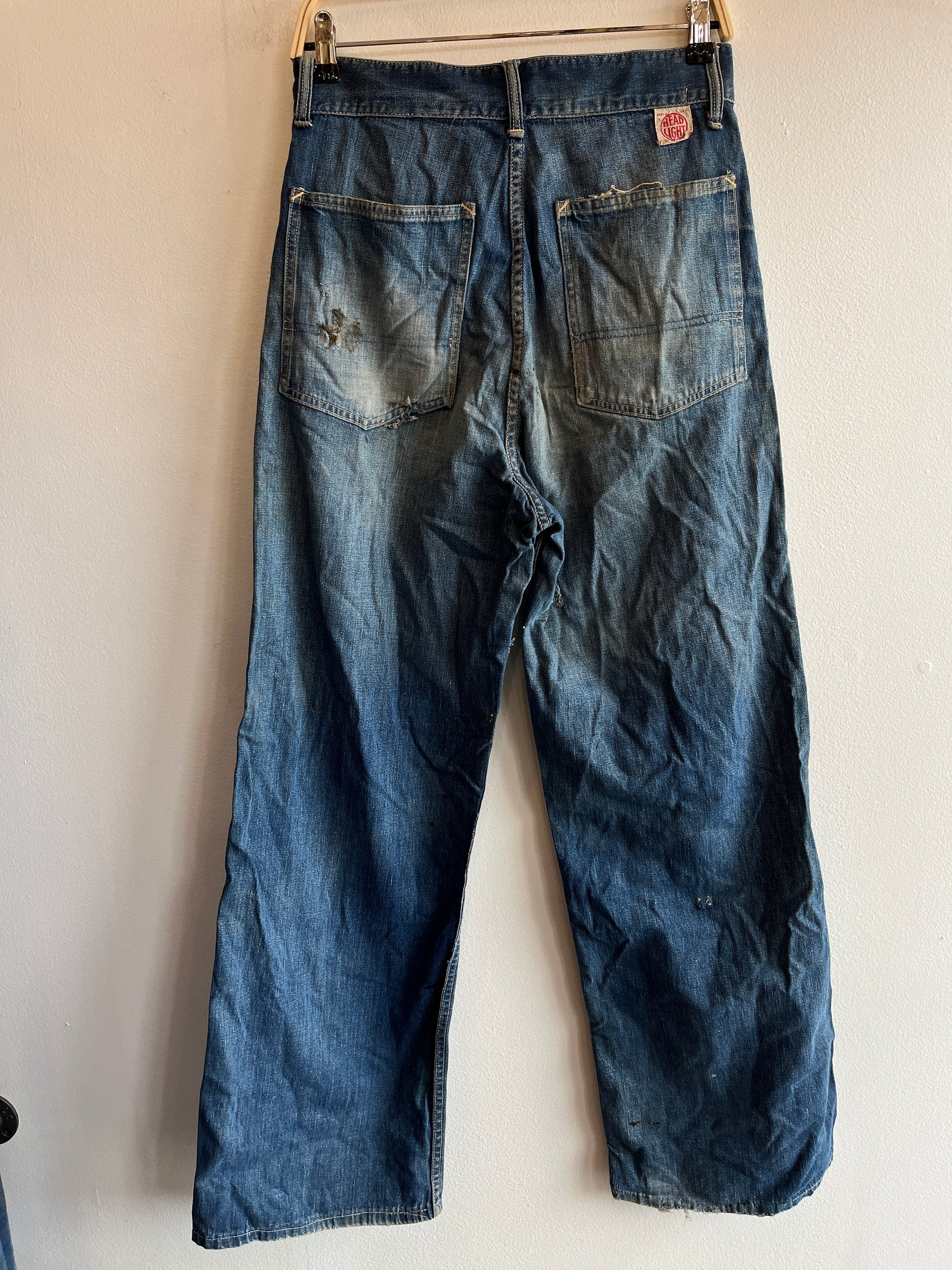 Vintage 1950’s Headlight “Headies” Denim Jeans - La Lovely Vintage 