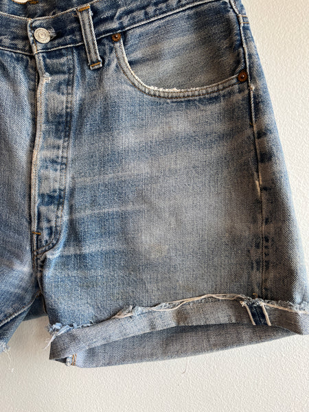 Vintage 1970’s Levi’s 501 Selvedge Denim Shorts