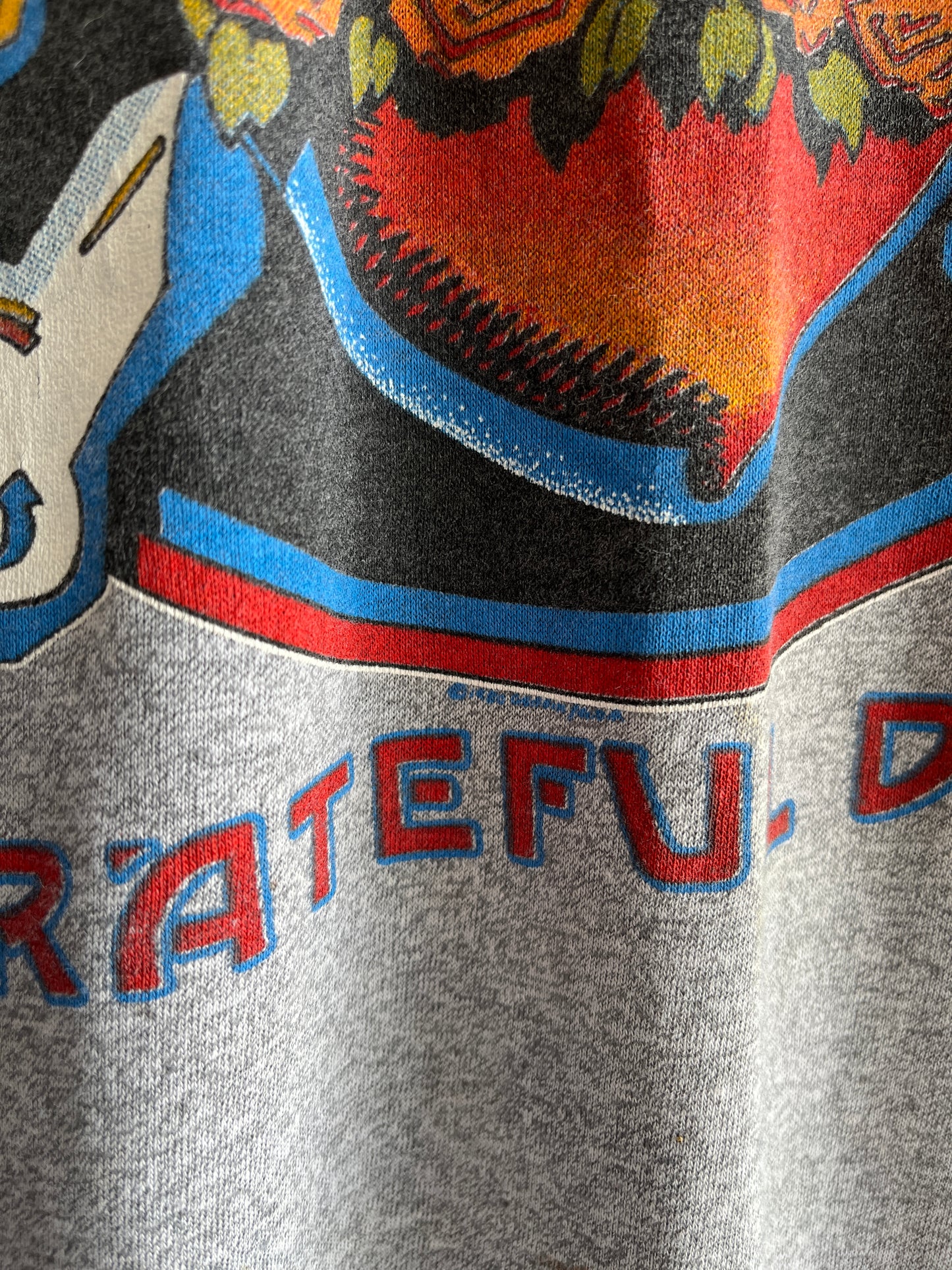 Vintage 1980’s Grateful Dead 3/4 Sleeve T-Shirt