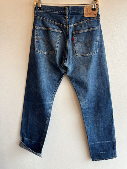 Vintage 1960's Levi's "Big E" 505 Selvedge Denim Jeans - La Lovely Vintage 