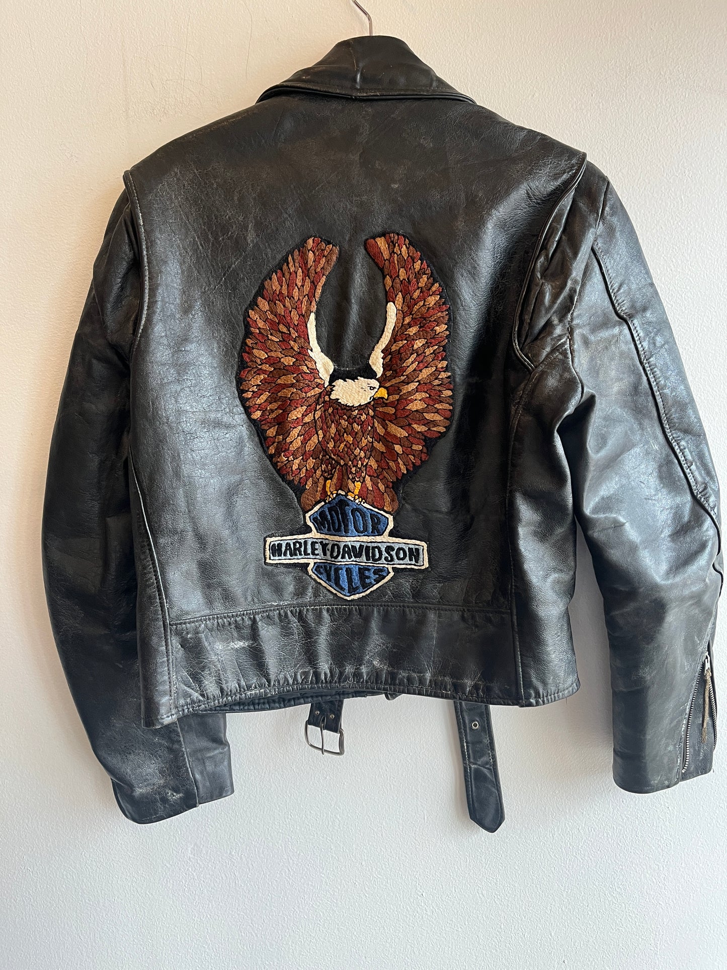 Vintage 1960’s Excelled Leather Motorcycle Jacket - La Lovely Vintage 