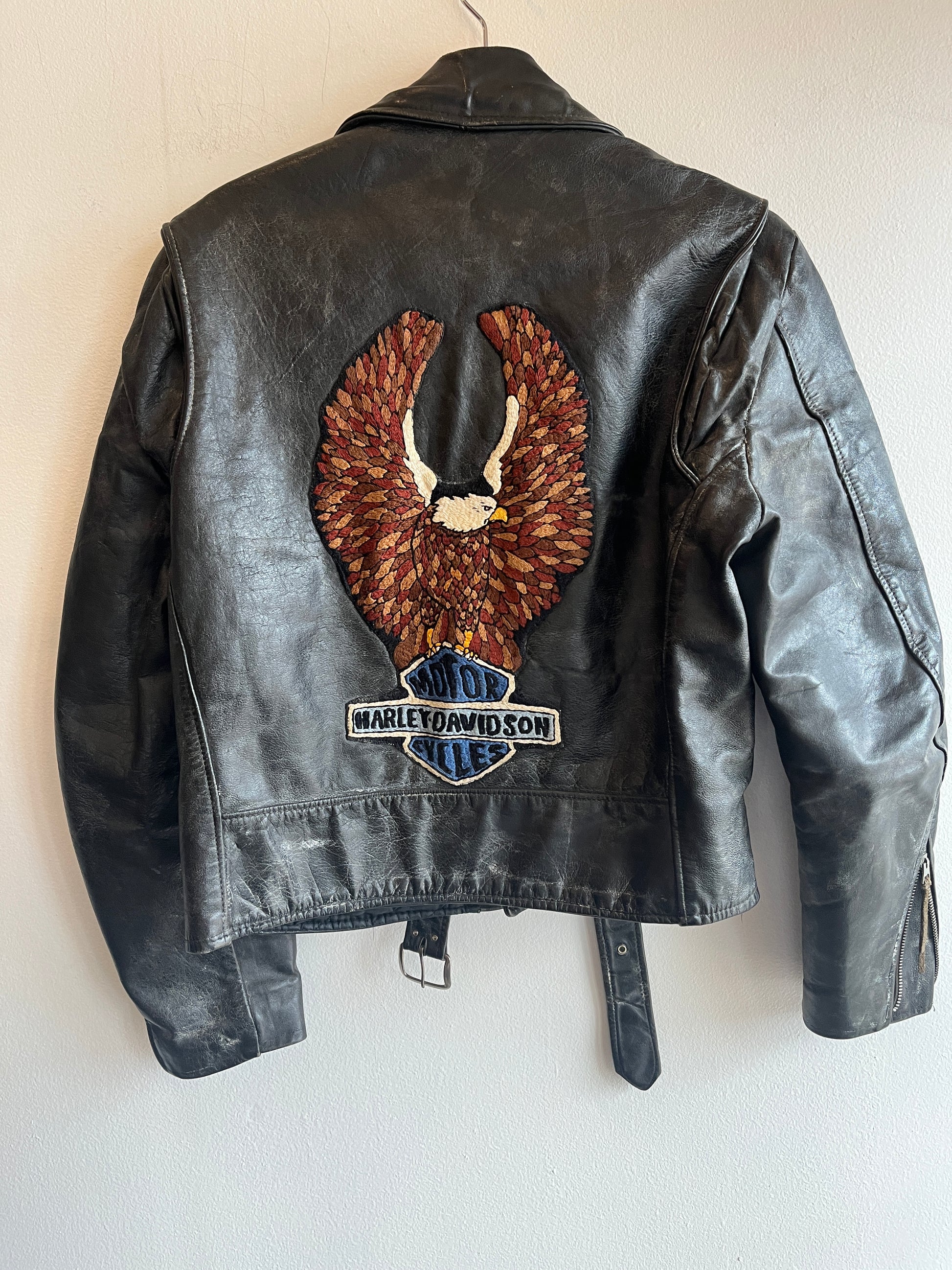 Vintage 1960’s Excelled Leather Motorcycle Jacket - La Lovely Vintage 