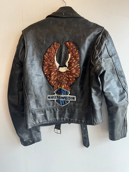 Vintage 1960’s Excelled Leather Motorcycle Jacket