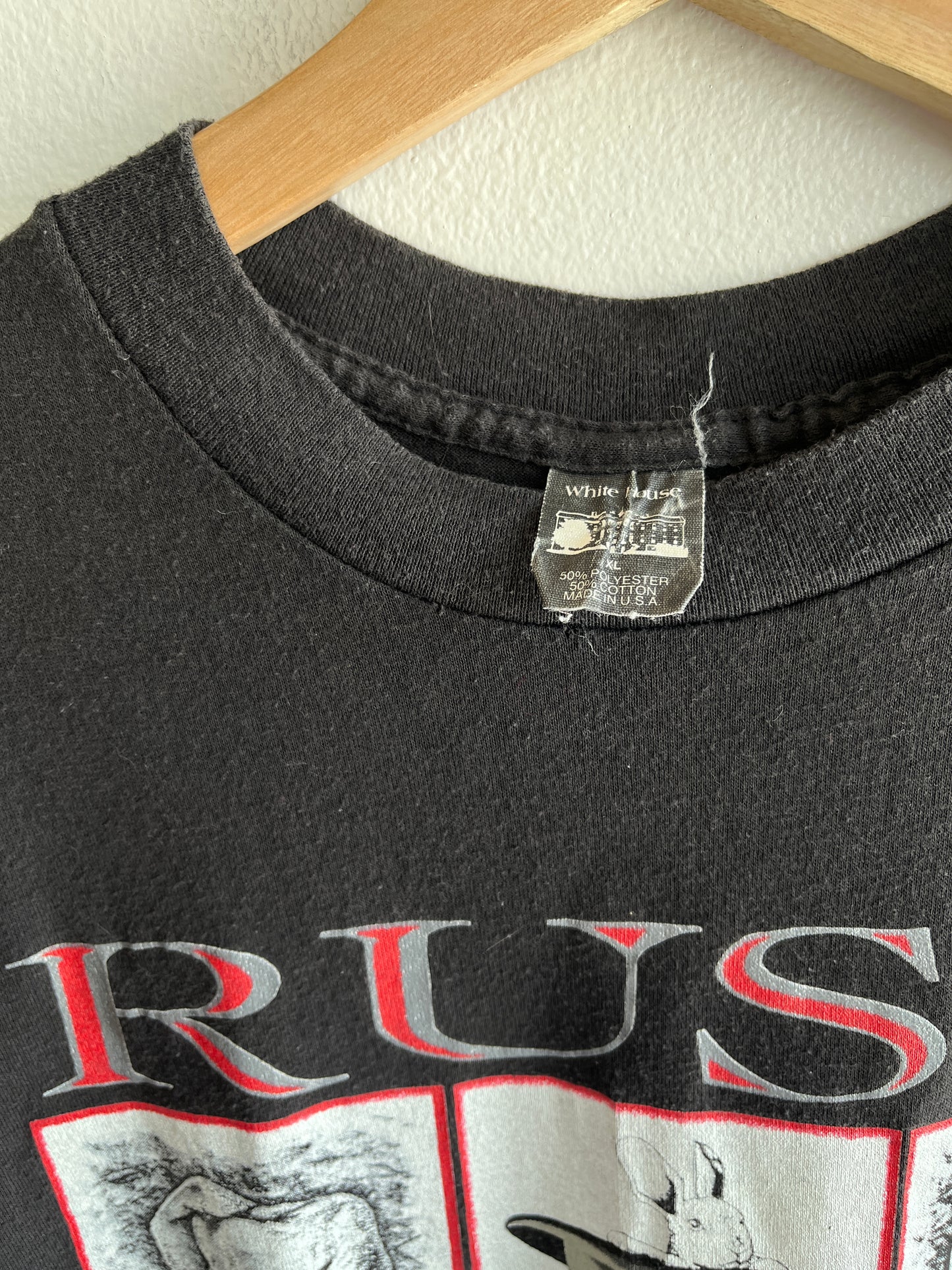 Vintage 1990 Rush Tour T-Shirt