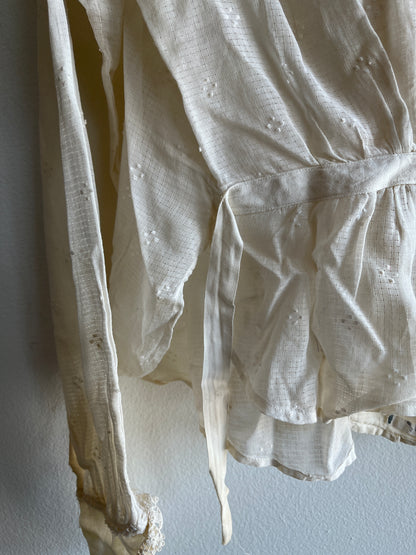 Vintage Edwardian White Blouse - La Lovely Vintage 