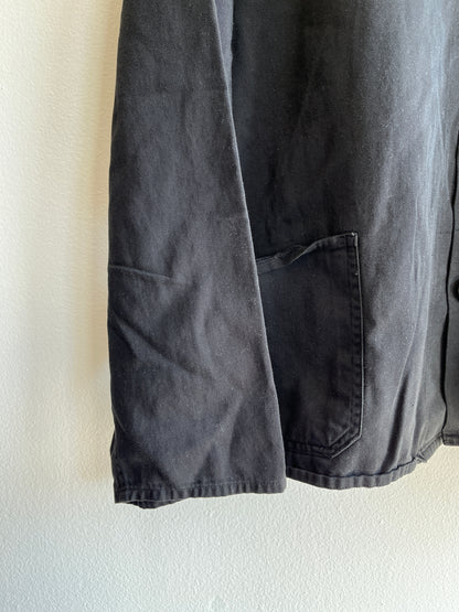 Vintage 1970’s French Black Chore Coat - La Lovely Vintage 