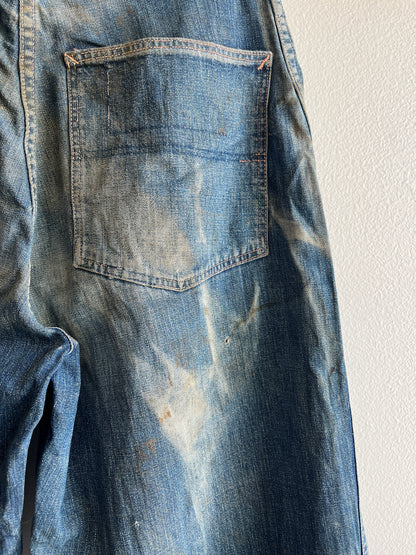 Vintage 1940’s Norfolk & Western Denim Work Jeans - La Lovely Vintage 