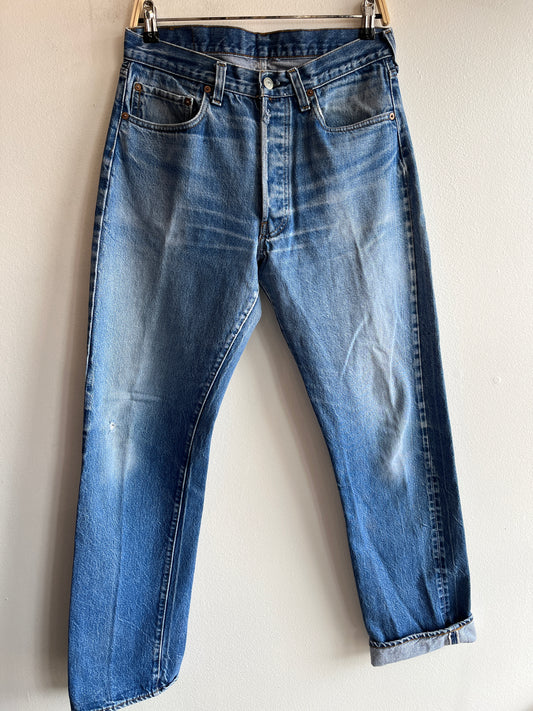 Vintage 1980’s Levi’s 501 Selvedge Denim Jeans - La Lovely Vintage 