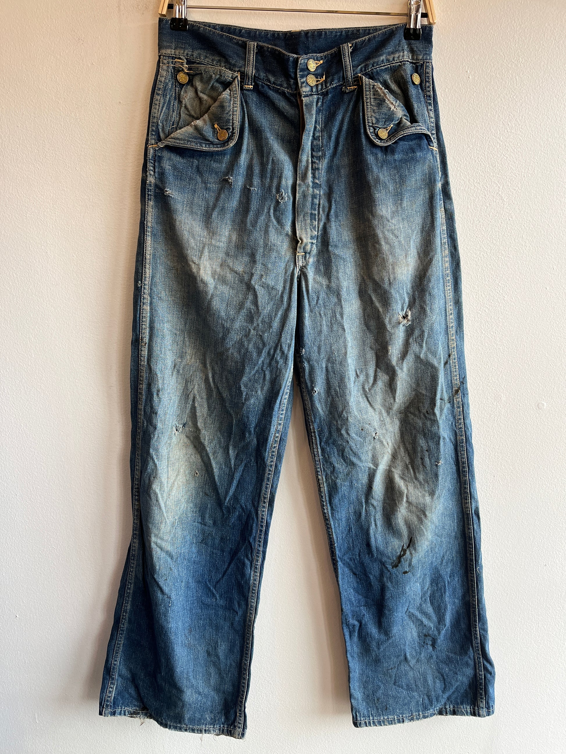 Vintage 1950’s Headlight “Headies” Denim Jeans - La Lovely Vintage 