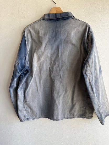 Vintage 1970’s French HBT Chore Coat - La Lovely Vintage 