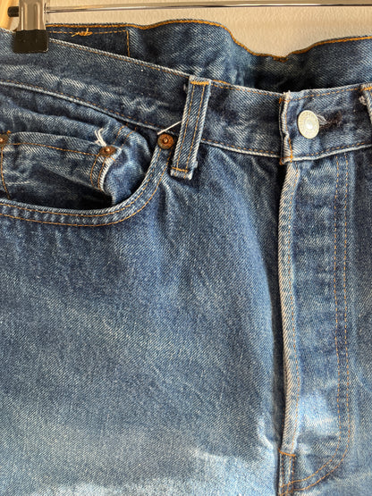 Vintage 1980’s Levi’s 501 Selvedge Denim Shorts - La Lovely Vintage 