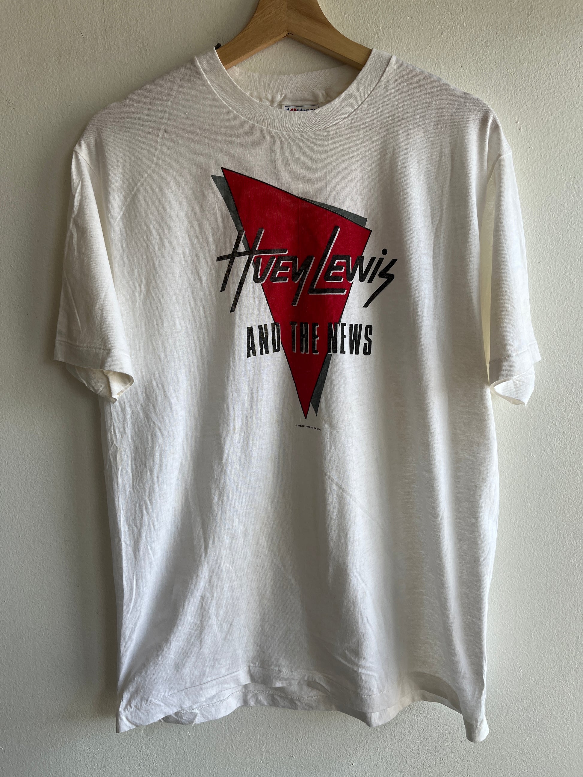 Vintage 1986 Huey Lewis and the News T-Shirt - La Lovely Vintage 