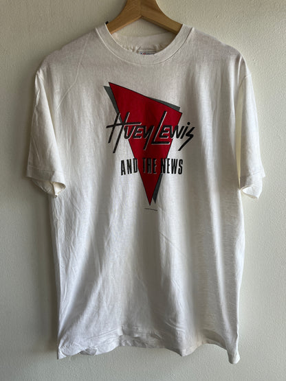 Vintage 1986 Huey Lewis and the News T-Shirt - La Lovely Vintage 