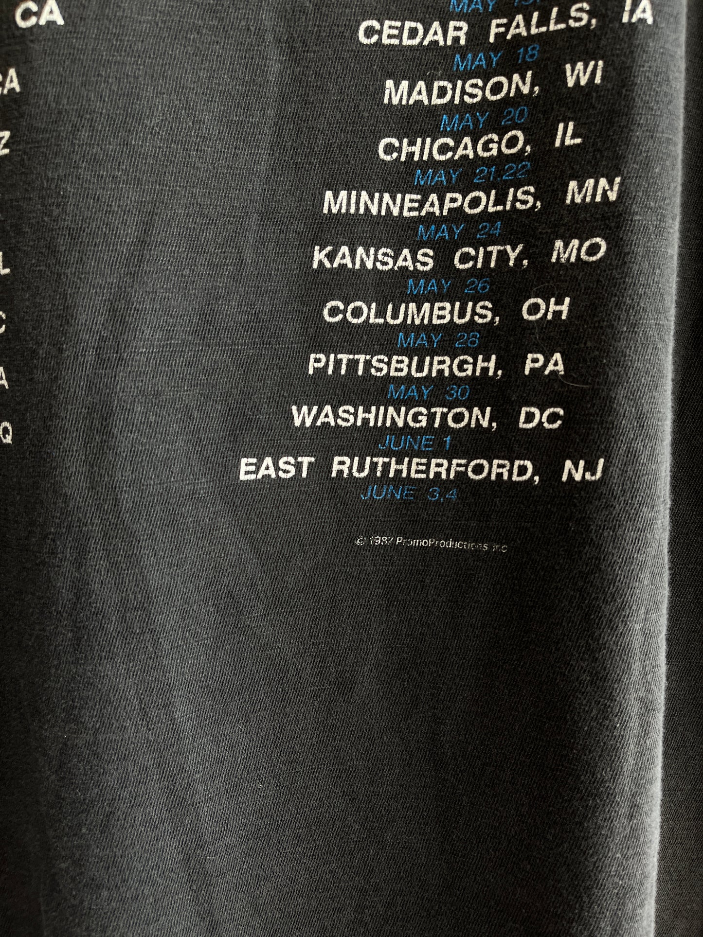Vintage 1987 Pink Floyd Tour T-Shirt - La Lovely Vintage 