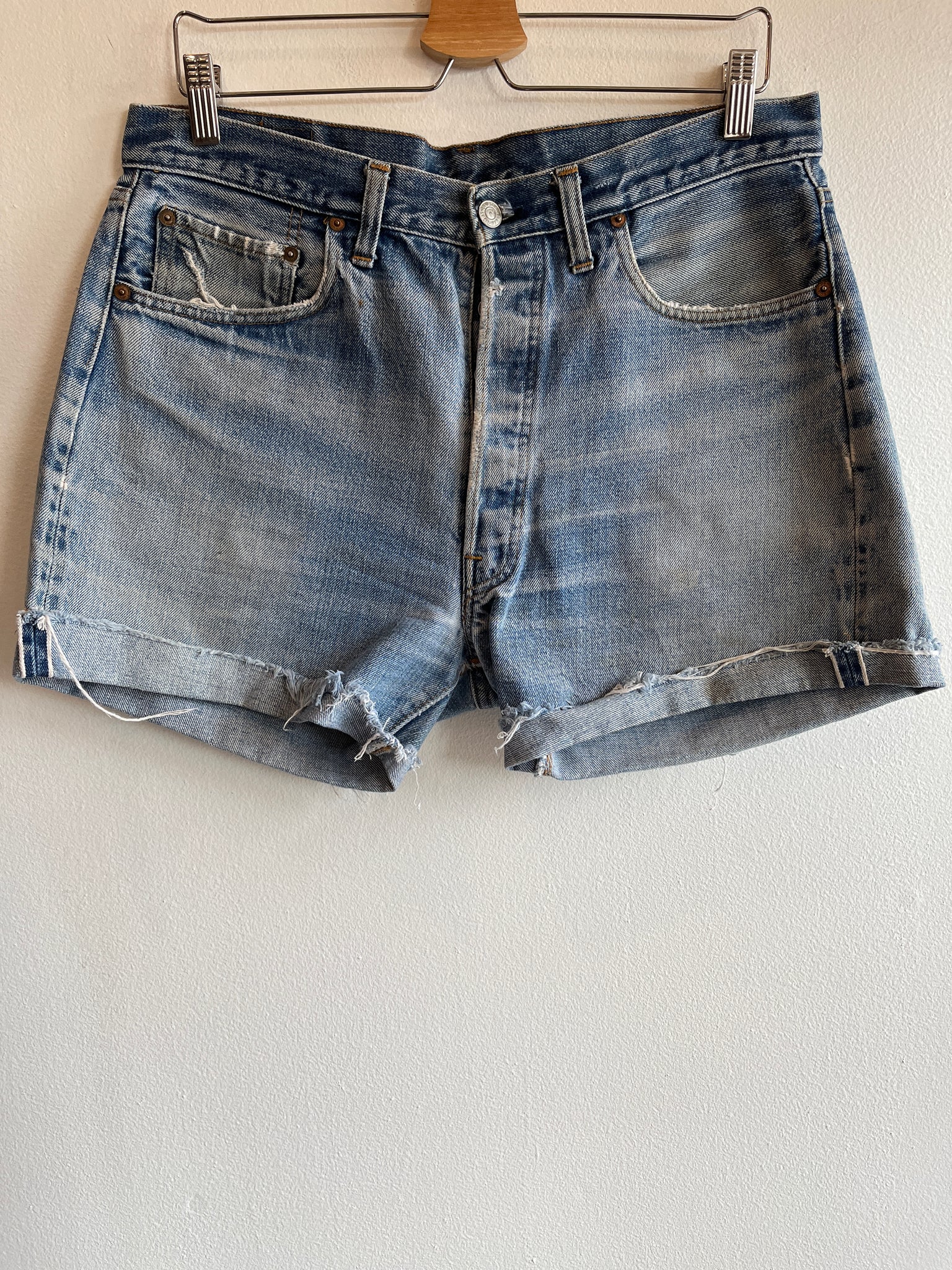 Vintage 1970’s Levi’s 501 Selvedge Denim Shorts