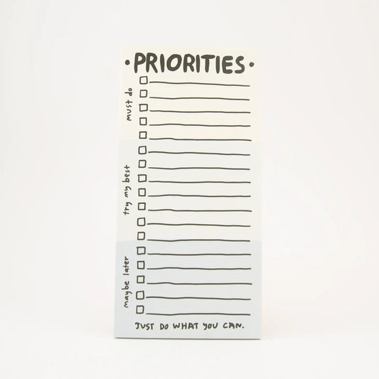 People I’ve Loved - Priorities Notepad - La Lovely Vintage 