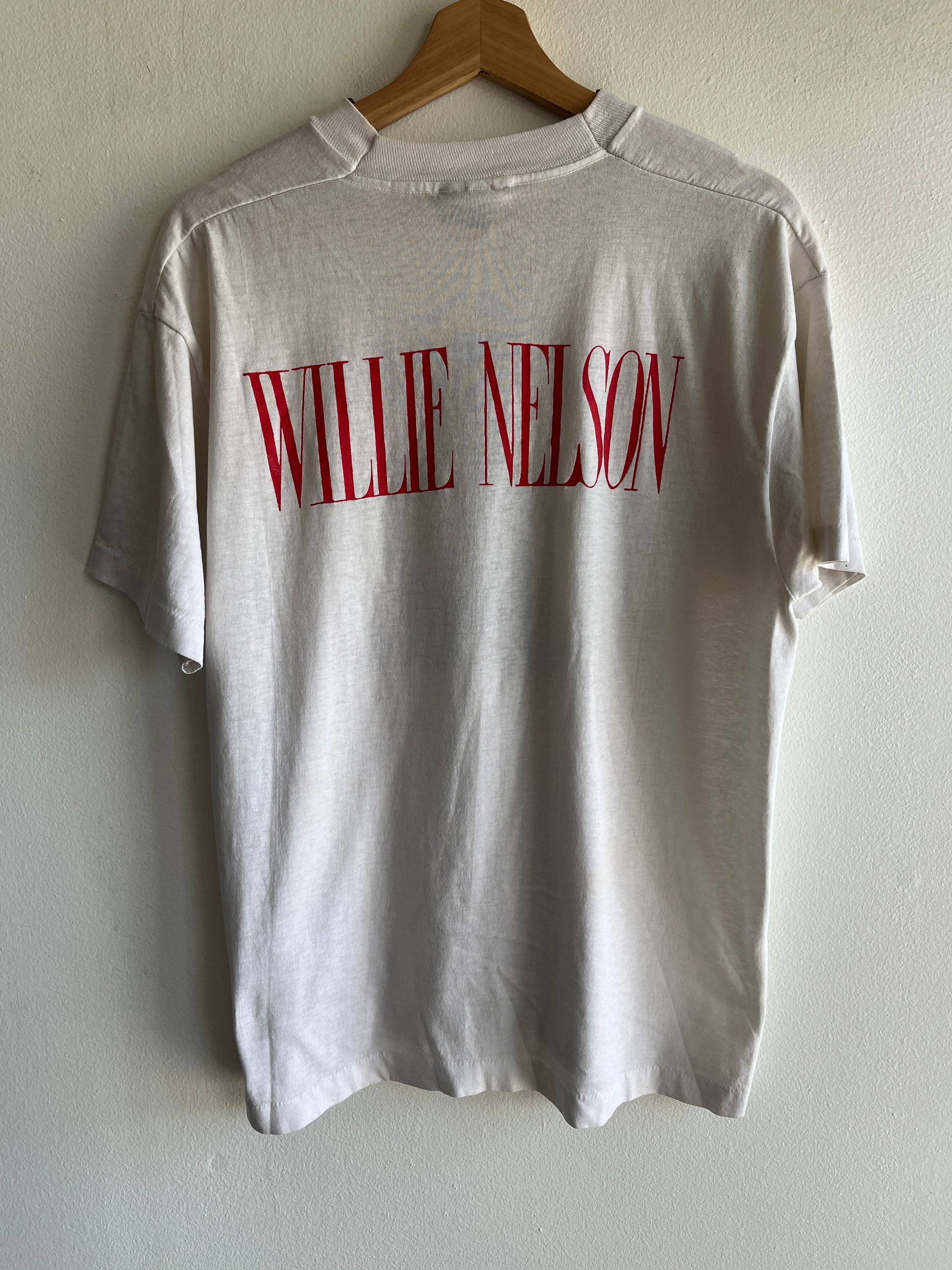 Vintage 1991 Willie Nelson Tour T-Shirt - La Lovely Vintage 