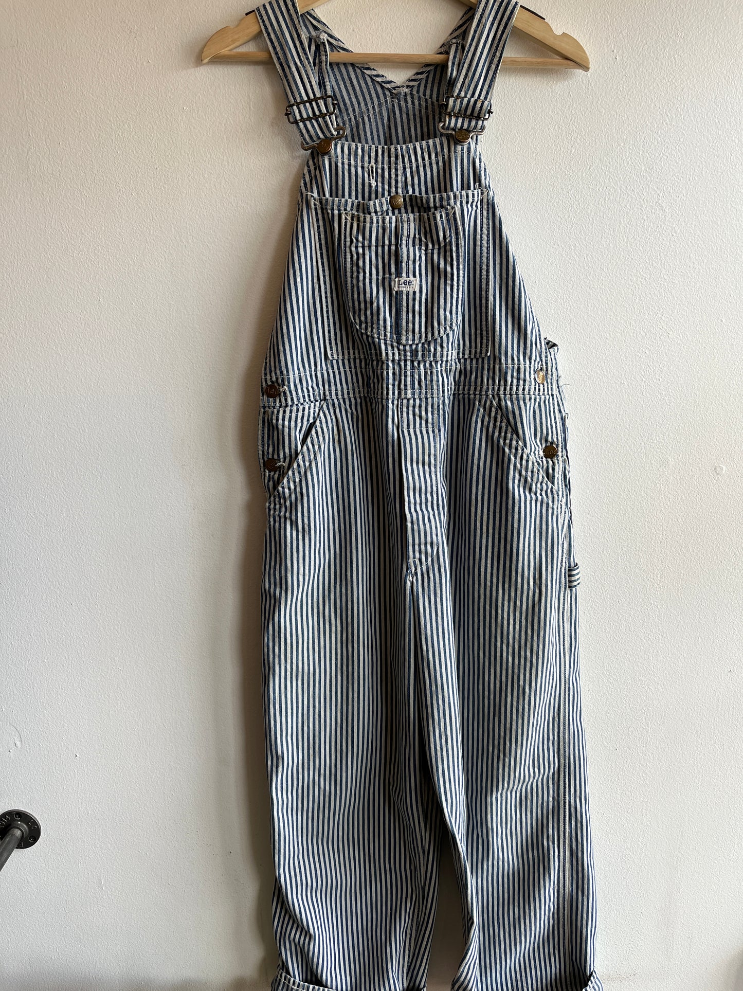 Vintage 1960’s Hickory Stripe Lee Overalls - La Lovely Vintage 
