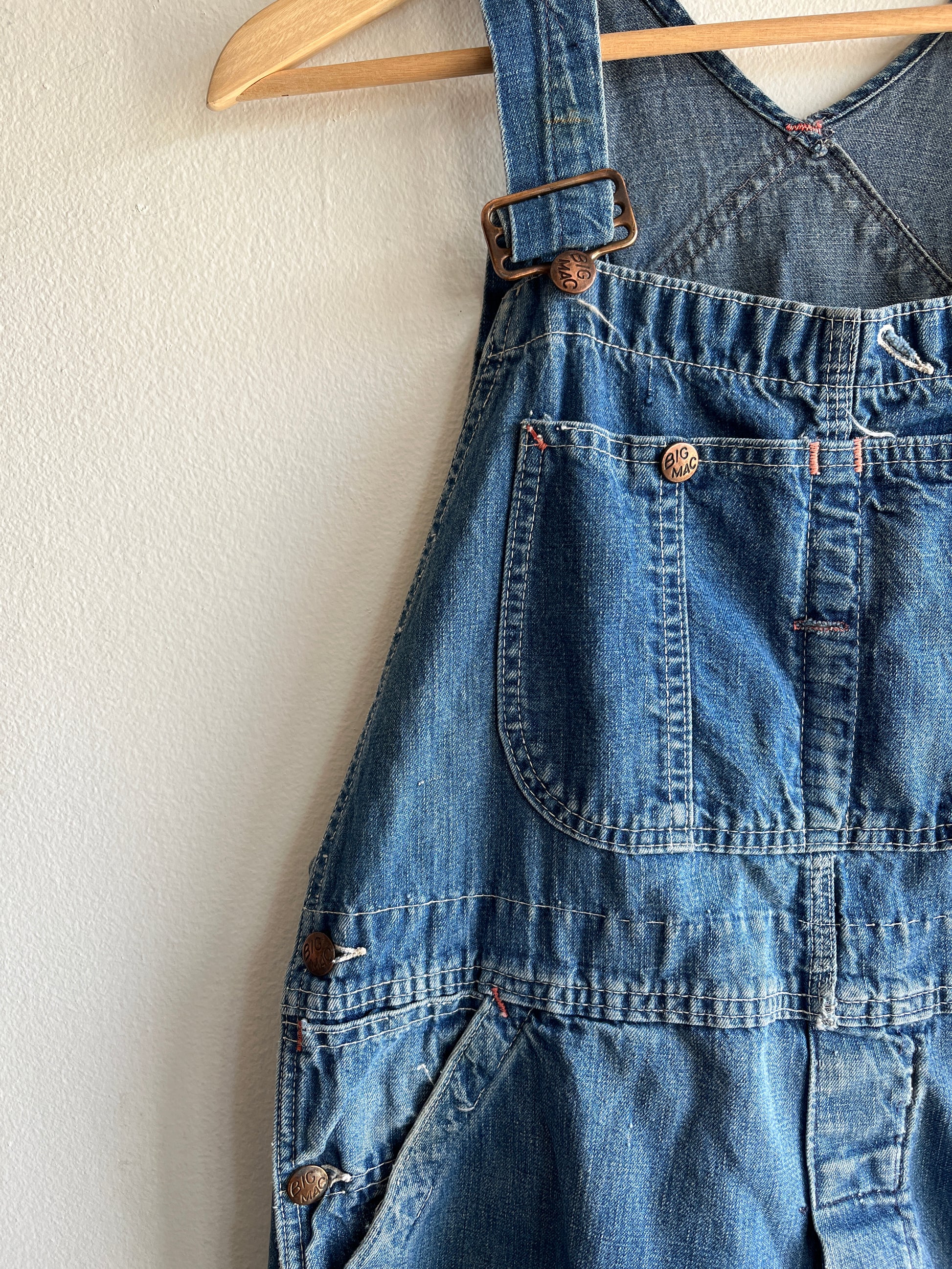 Vintage 1970’s Big Mac Denim Overalls - La Lovely Vintage 