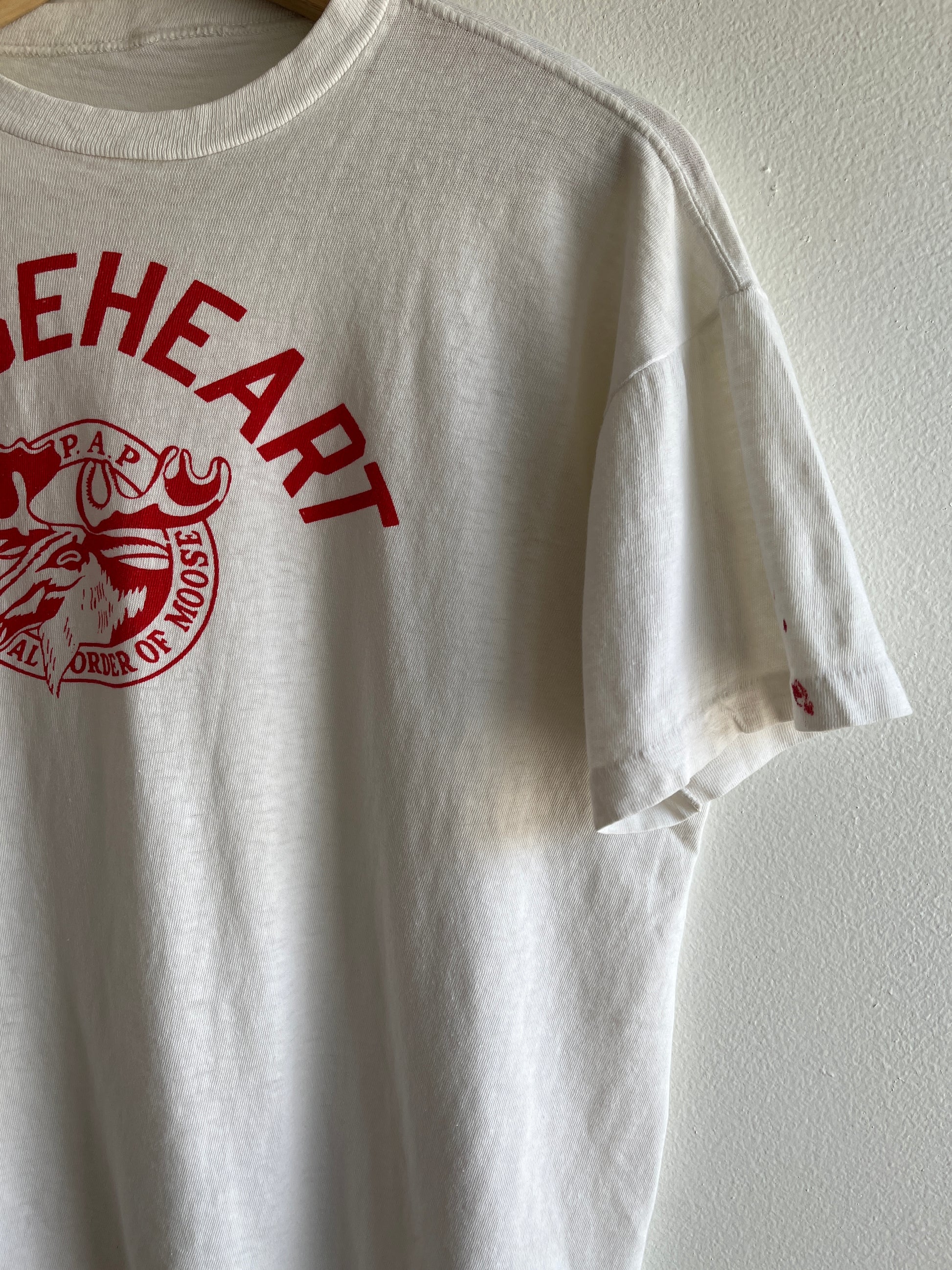 Vintage 1950’s “Mooseheart” T-Shirt - La Lovely Vintage 