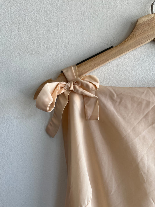 Vintage 1960’s Shoulder Tie Slip Dress - La Lovely Vintage 