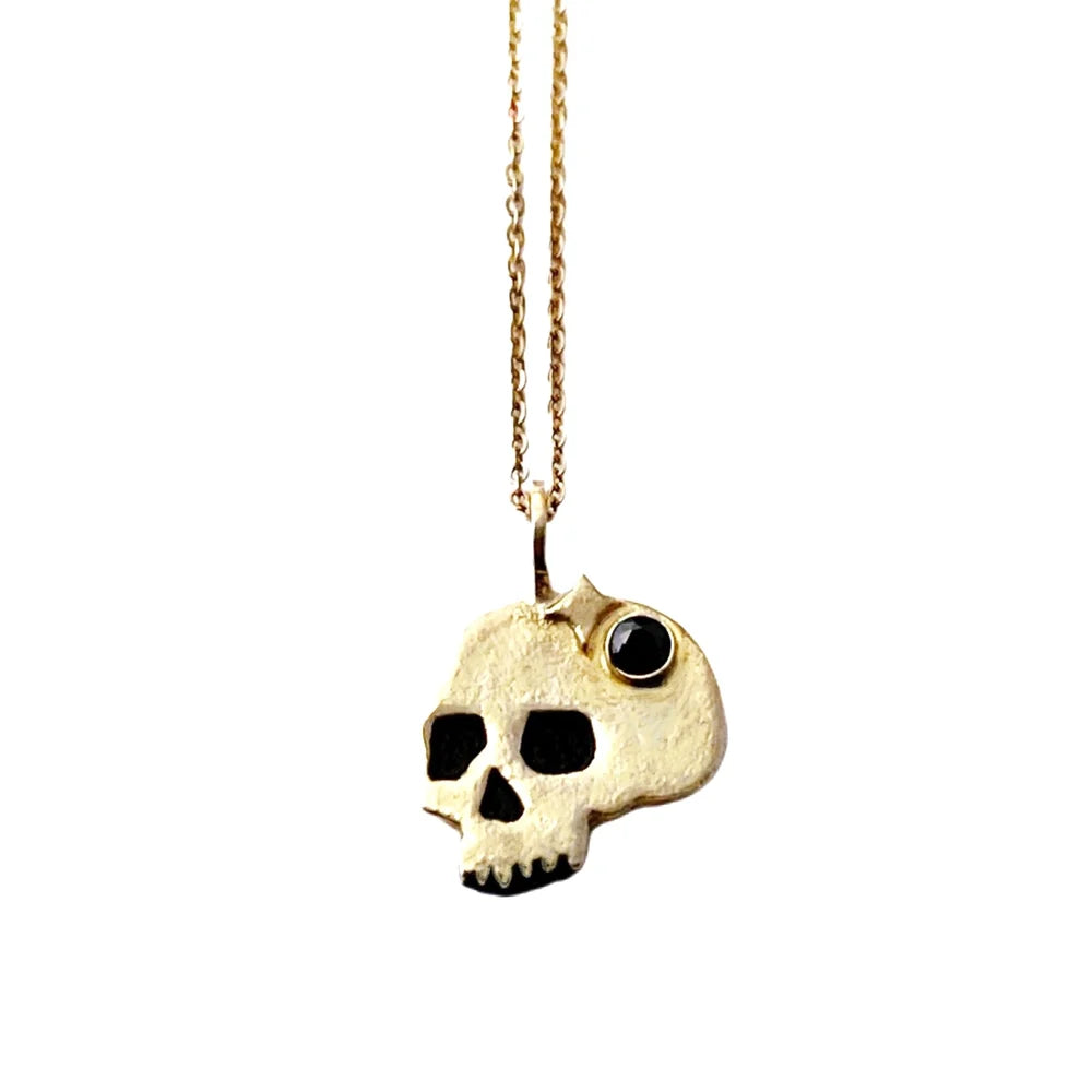 Therese Kuempel Jewelry - Skull Necklace