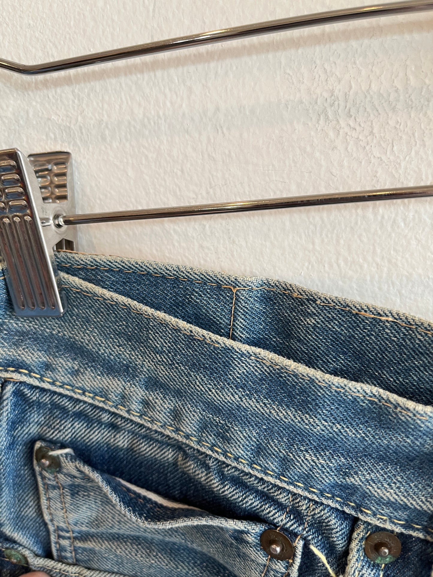 Vintage 1960’s Levi’s “Big E” 501 Selvedge Denim Shorts