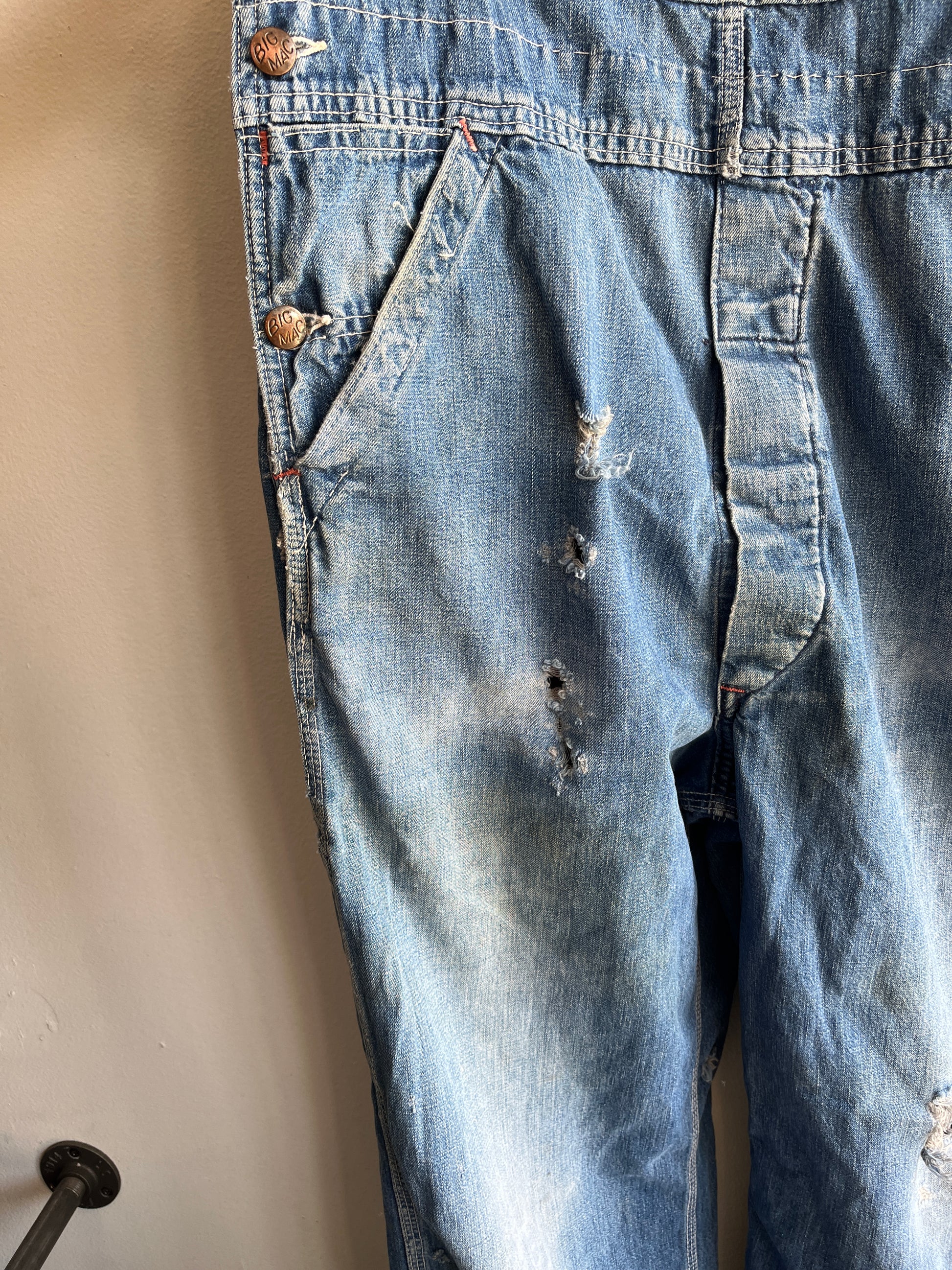 Vintage 1970’s Big Mac Denim Overalls - La Lovely Vintage 