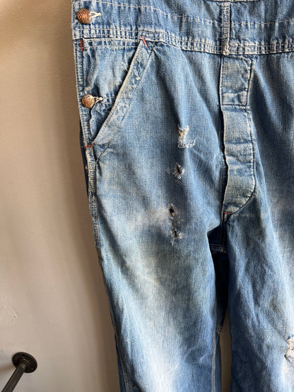 Vintage 1970’s Big Mac Denim Overalls - La Lovely Vintage 