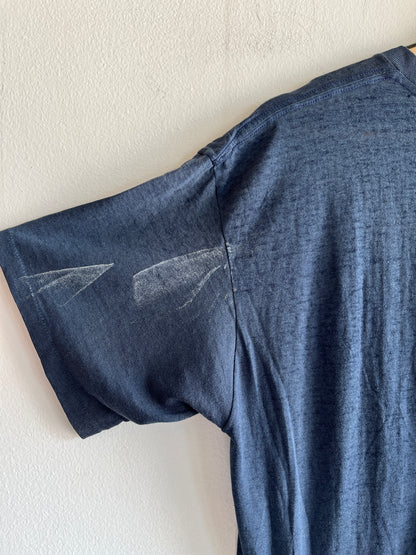 Vintage 1980’s Navy Pocket T-Shirt