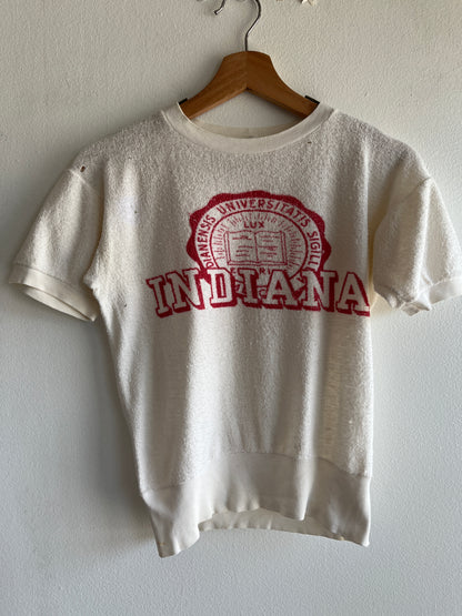 Vintage 1950’s Indiana University Terry Cloth T-Shirt - La Lovely Vintage 
