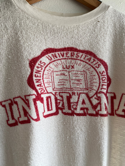 Vintage 1950’s Indiana University Terry Cloth T-Shirt - La Lovely Vintage 