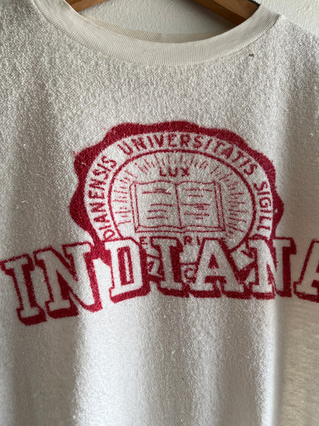 Vintage 1950’s Indiana University Terry Cloth T-Shirt