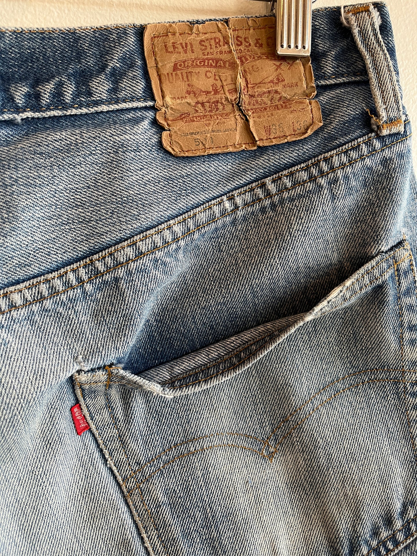Vintage 1970’s Levi’s 501 Selvedge Denim Shorts
