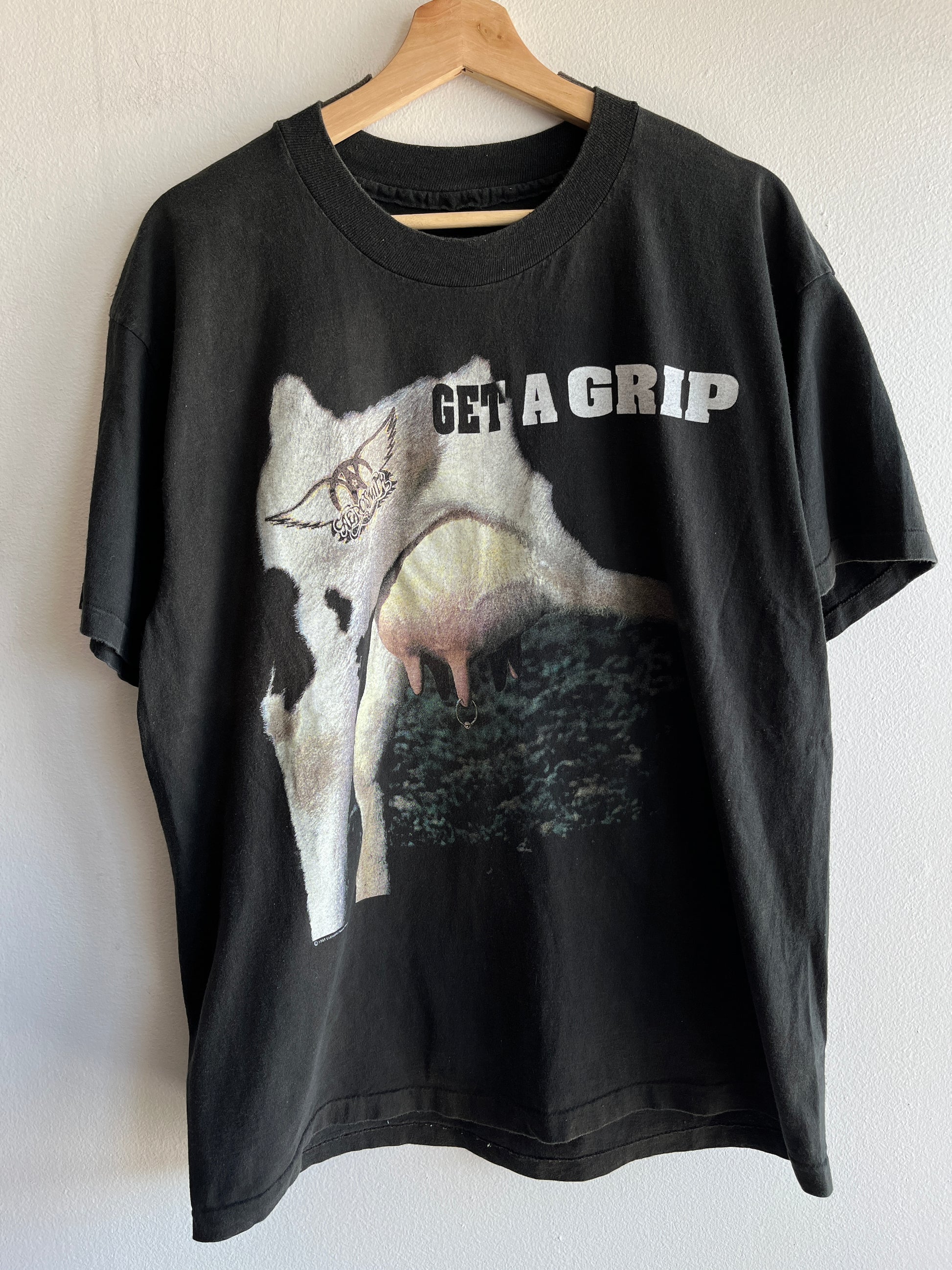 Vintage 1993 Aerosmith “Get a Grip” Tour T-Shirt - La Lovely Vintage 