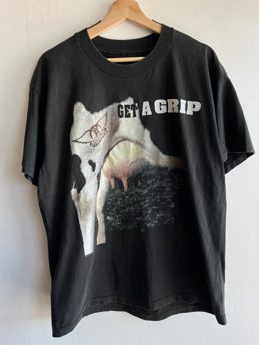 Vintage 1993 Aerosmith “Get a Grip” Tour T-Shirt - La Lovely Vintage 