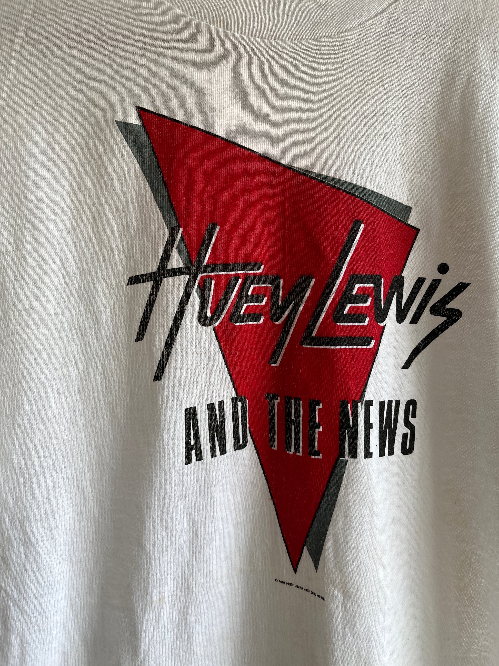 Vintage 1986 Huey Lewis and the News T-Shirt - La Lovely Vintage 