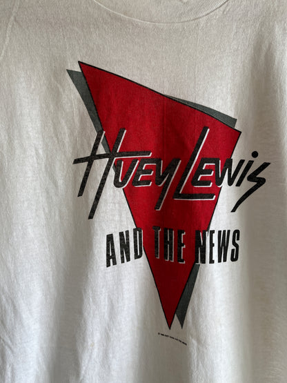 Vintage 1986 Huey Lewis and the News T-Shirt - La Lovely Vintage 