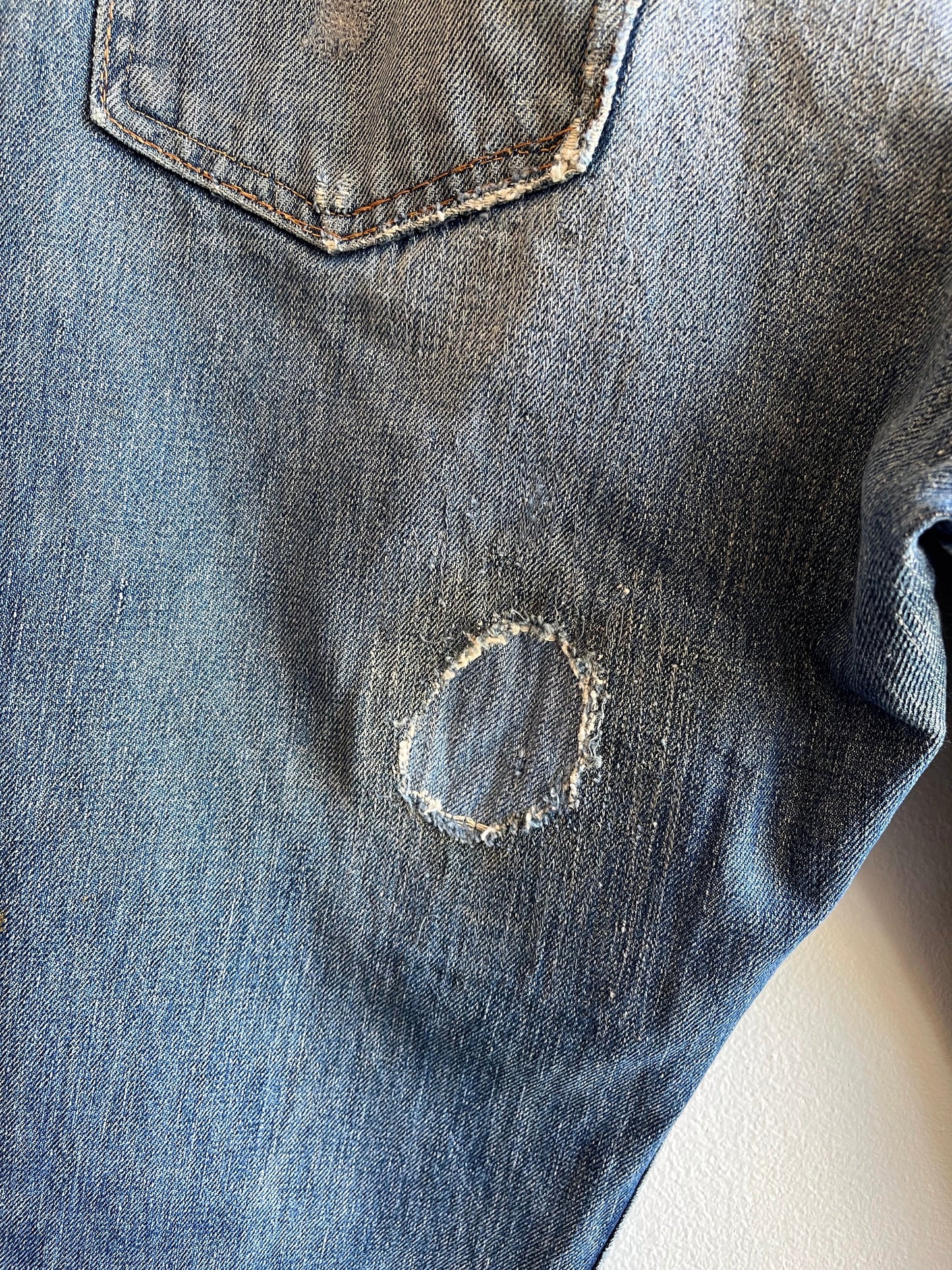 Vintage 1950’s Foremost Two-Tone Denim Jeans