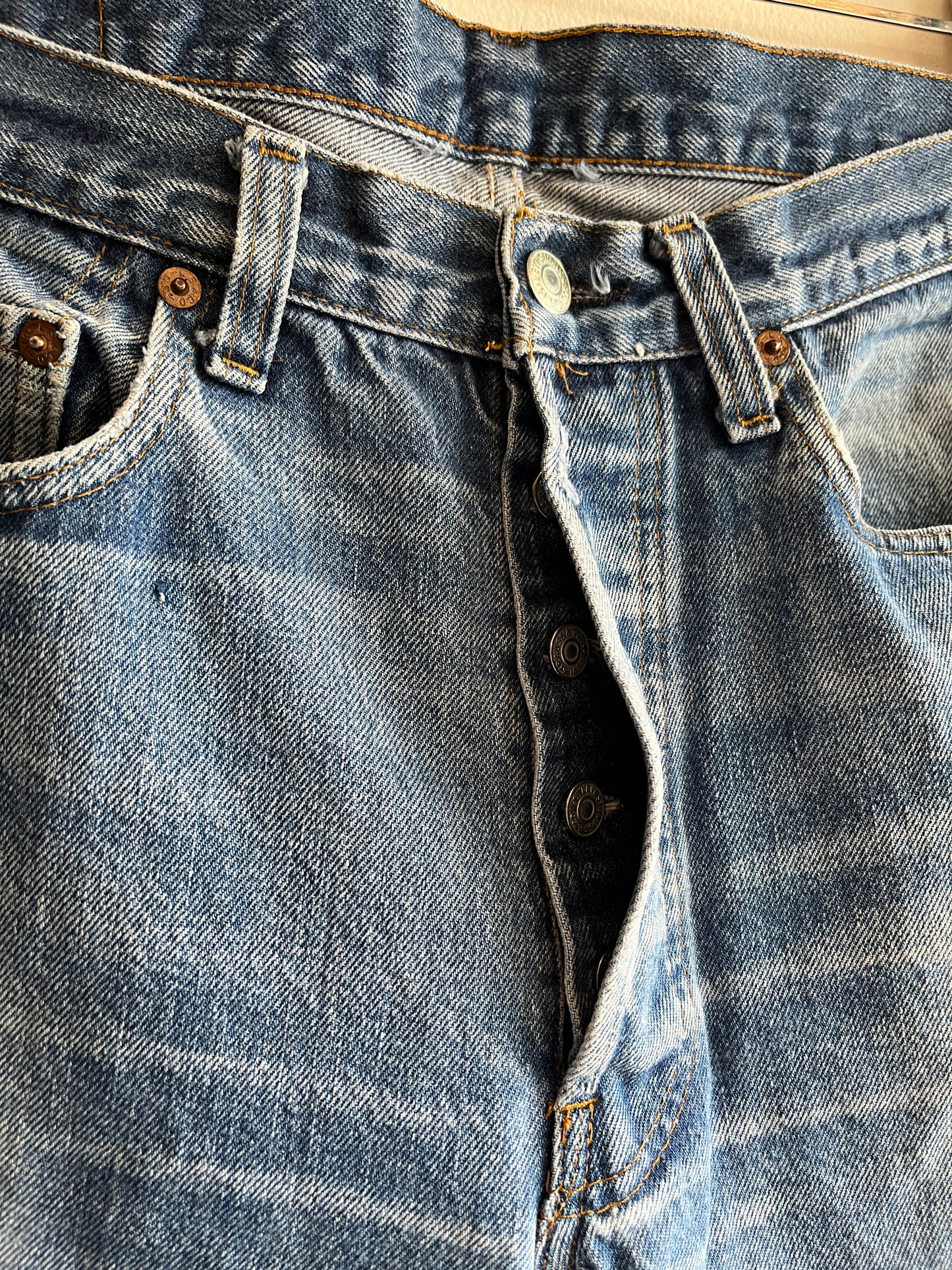 Vintage 1980’s Levi’s 501 Selvedge Denim Jeans - La Lovely Vintage 