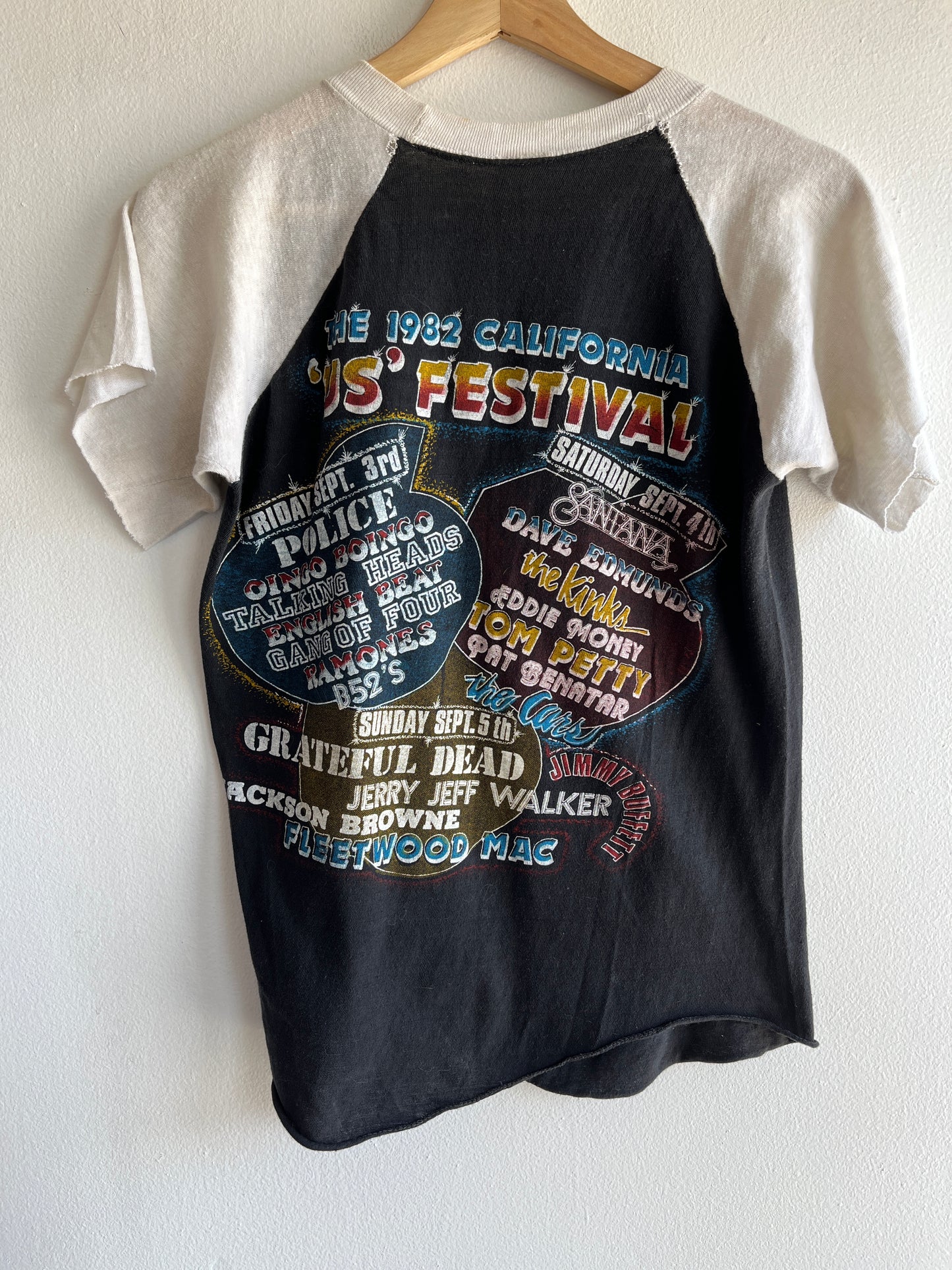 Vintage 1982 US Music Festival T-Shirt - La Lovely Vintage 