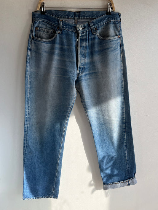Vintage 1980’s Levi’s 501 Selvedge Denim Jeans - La Lovely Vintage 