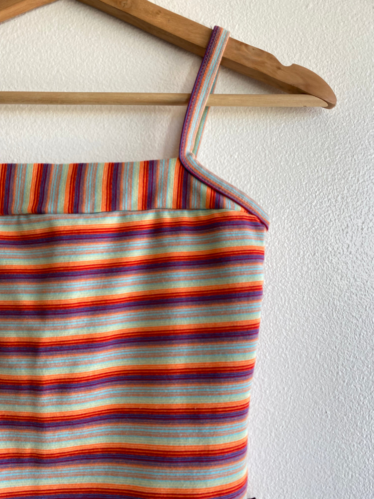 Vintage 90's Rainbow Striped Cami - La Lovely Vintage 