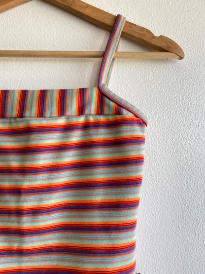 Vintage 90's Rainbow Striped Cami - La Lovely Vintage 