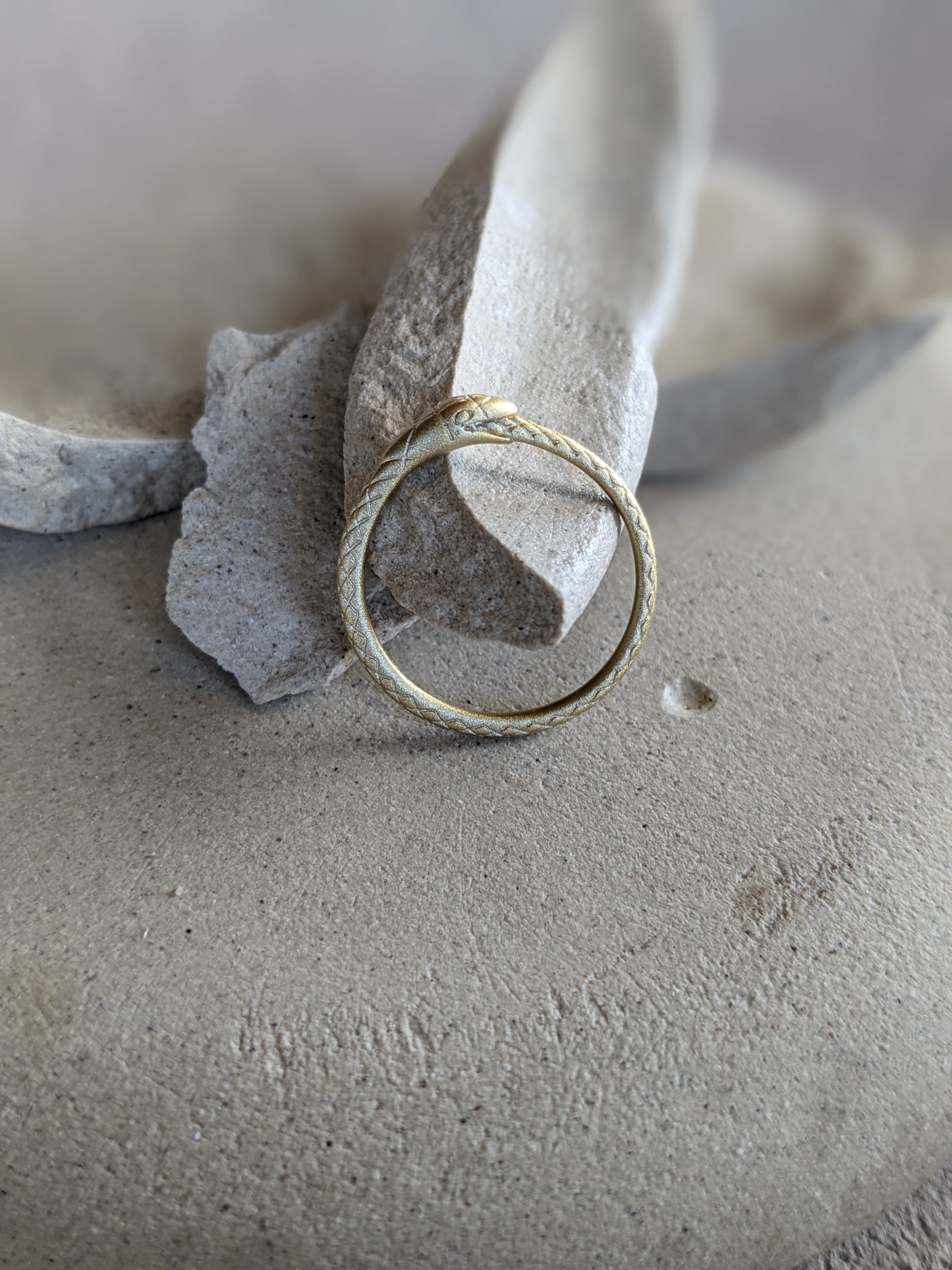 Ouroboros Snake Ring - La Lovely Vintage 