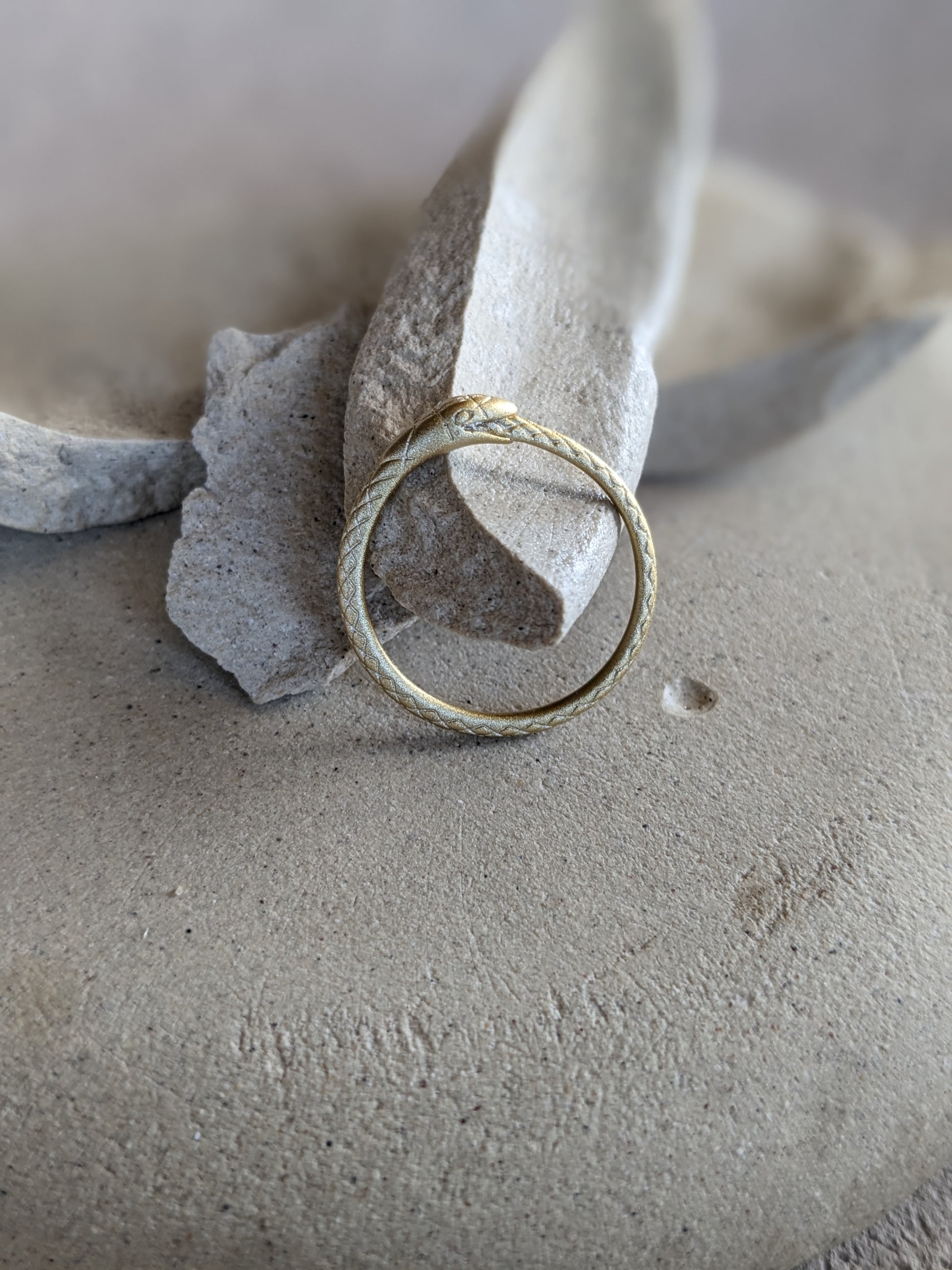 Ouroboros Snake Ring - La Lovely Vintage 
